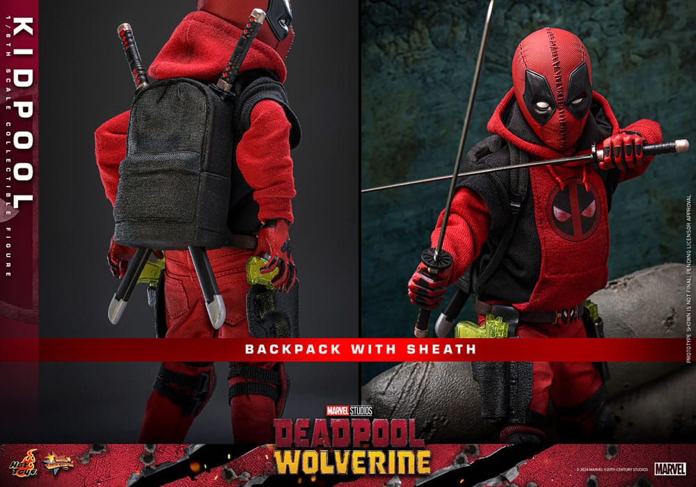 🔴PRE-ORDER Kidpool 1/6 Deadpool & Wolverine Movie Masterpiece Figura