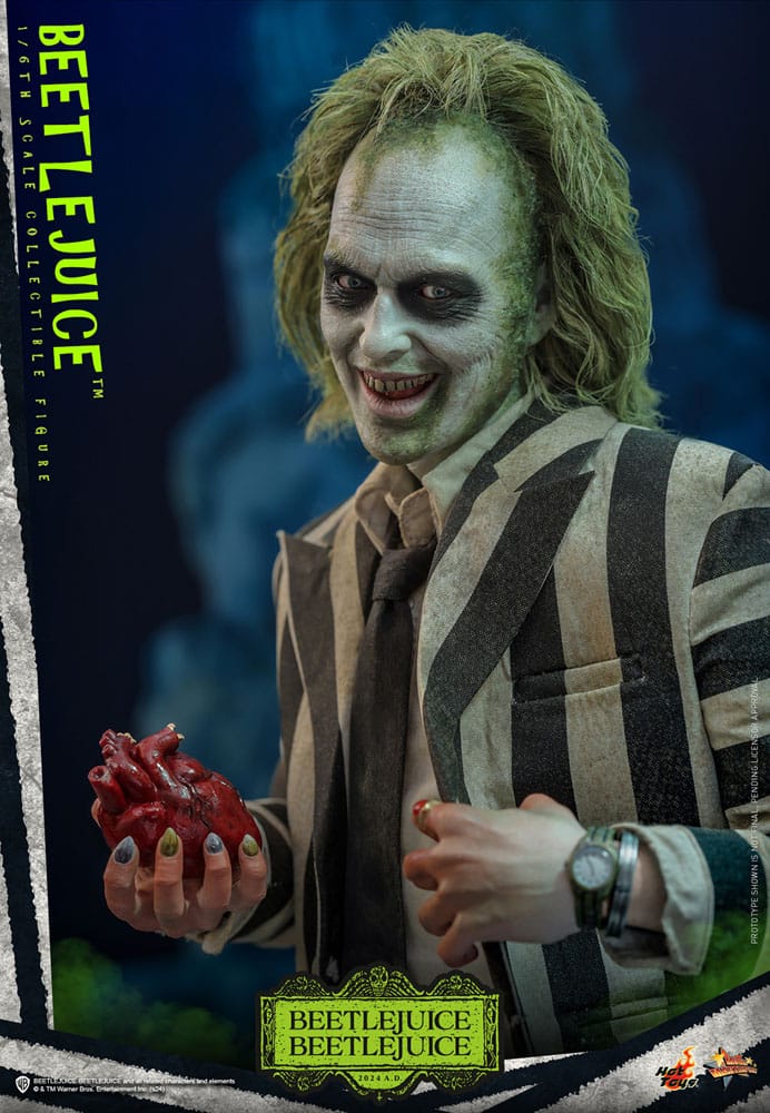 🔴PRE-ORDER Beetlejuice 1/6 Beetlejuice Beetlejuice Movie Masterpiece Figura