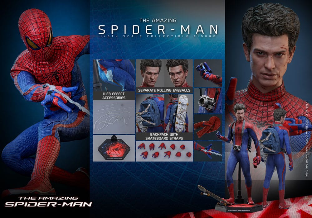 🔴PRE-ORDER Spider-Man 1/6 The Amazing Spider-Man Figura Movie Masterpiece