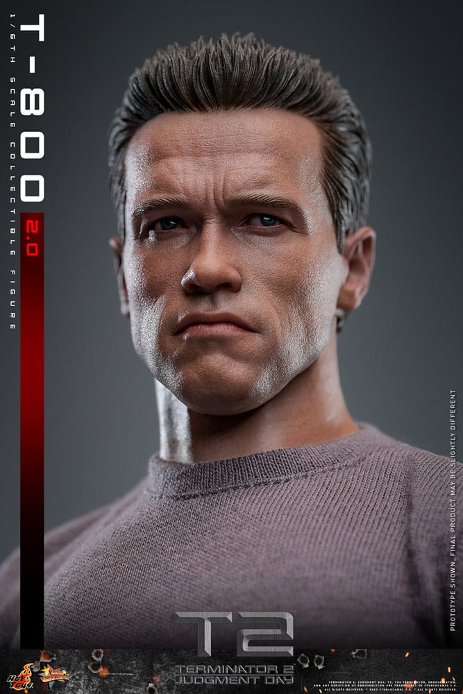 🔴PRE-ORDER T-800 Battle 2.0 1/6 Terminator 2 Figura Movie Masterpiece
