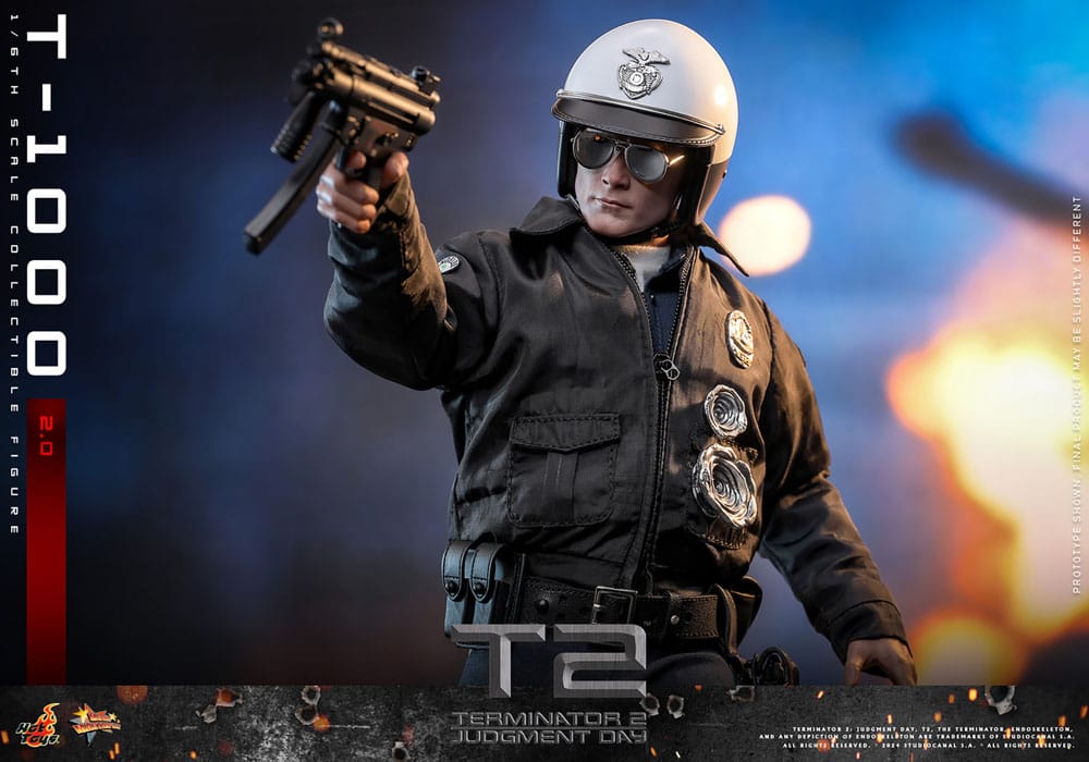 🔴PRE-ORDER T-1000 (2.0) 1/6 Terminator 2 Figura Movie Masterpiece