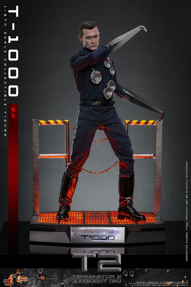🔴PRE-ORDER T-1000 (2.0) 1/6 Terminator 2 Figura Movie Masterpiece