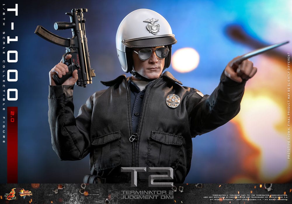 🔴PRE-ORDER T-1000 (2.0) 1/6 Terminator 2 Figura Movie Masterpiece