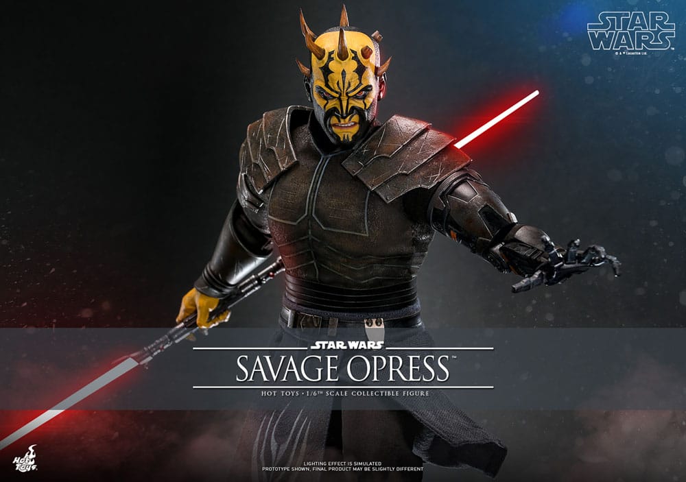 🔴PRE-ORDER Savage Opress 1/6 Star Wars: The Clone Wars Figura