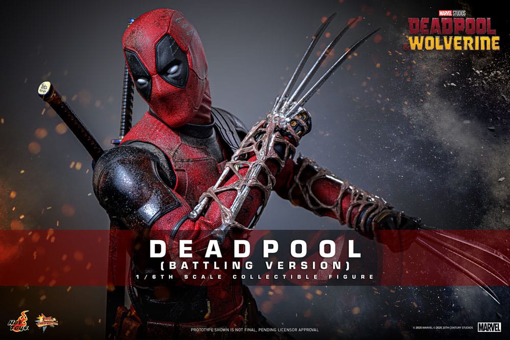 Deadpool (Battling Version) 1/6 Deadpool & Wolverine Movie Masterpiece