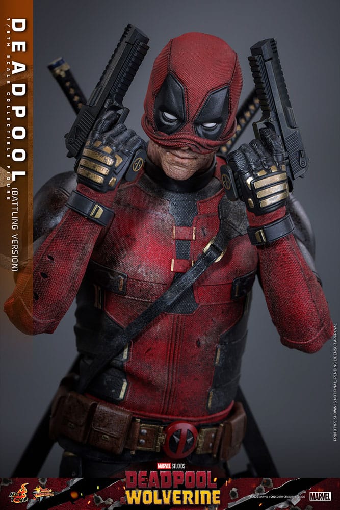 Deadpool (Battling Version) 1/6 Deadpool & Wolverine Movie Masterpiece