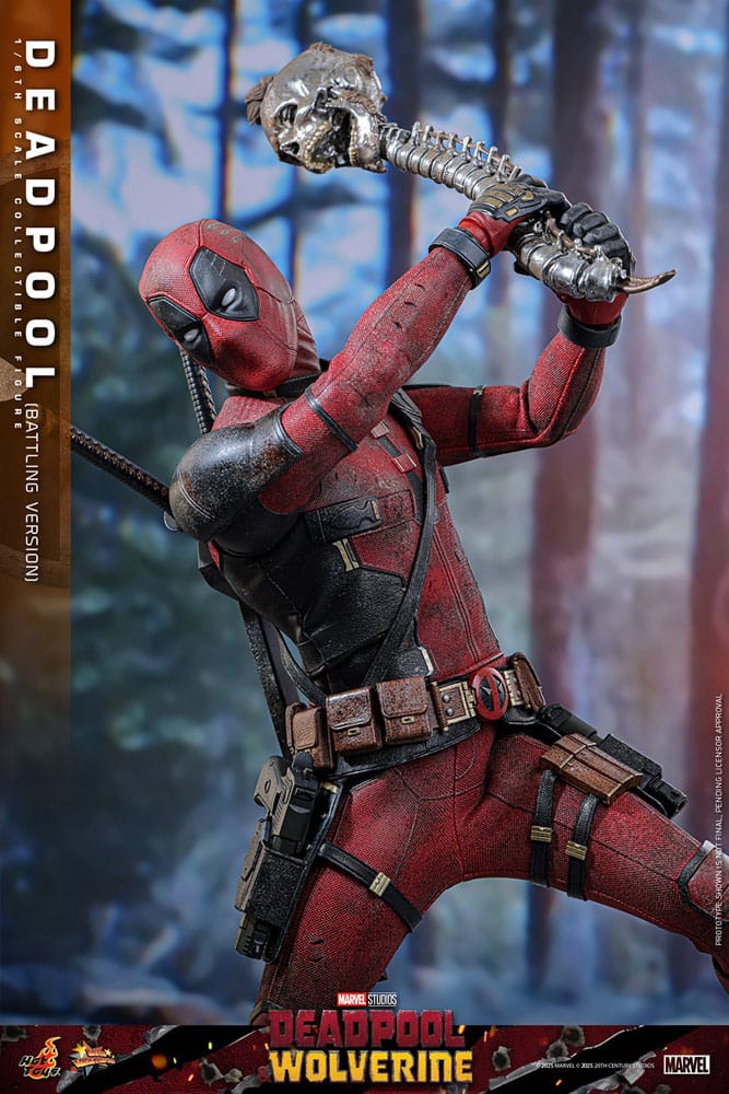 Deadpool (Battling Version) 1/6 Deadpool & Wolverine Movie Masterpiece