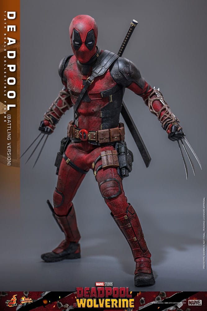 Deadpool (Battling Version) 1/6 Deadpool & Wolverine Movie Masterpiece