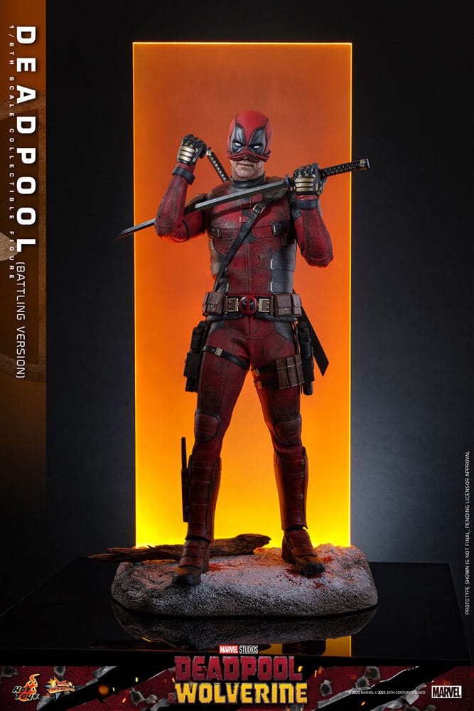 Deadpool (Battling Version) 1/6 Deadpool & Wolverine Movie Masterpiece