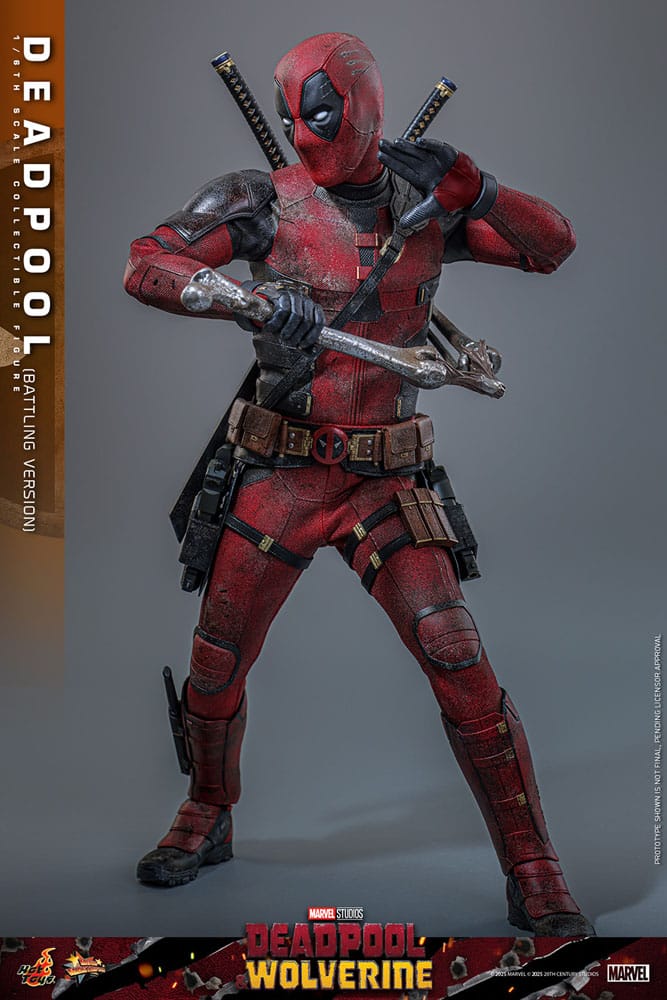 Deadpool (Battling Version) 1/6 Deadpool & Wolverine Movie Masterpiece