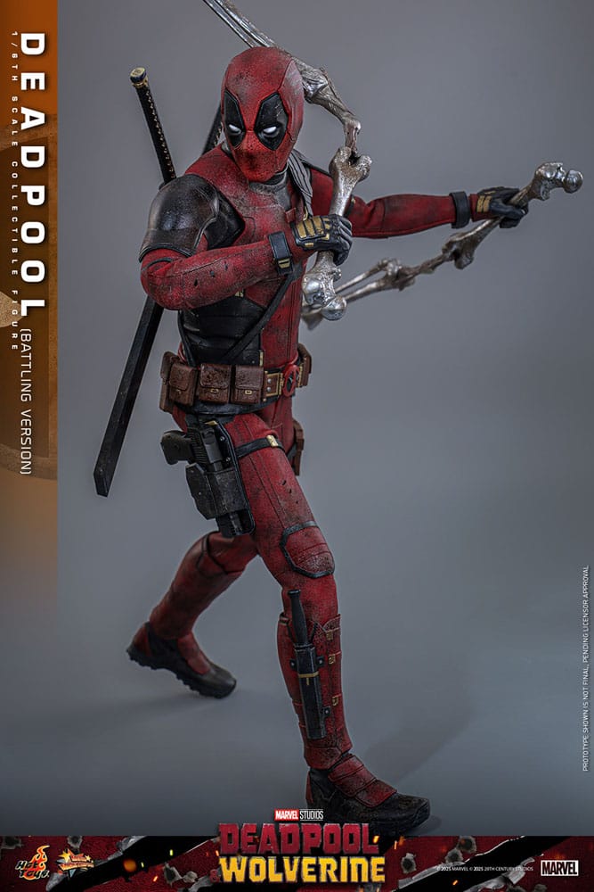 Deadpool (Battling Version) 1/6 Deadpool & Wolverine Movie Masterpiece