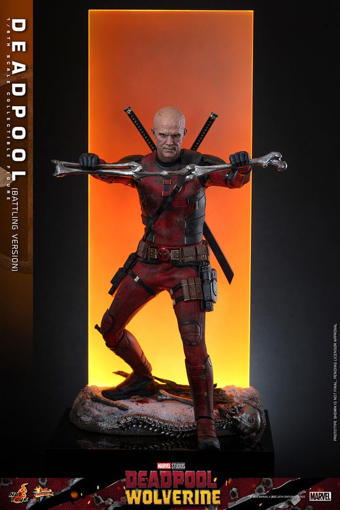 Deadpool (Battling Version) 1/6 Deadpool & Wolverine Movie Masterpiece
