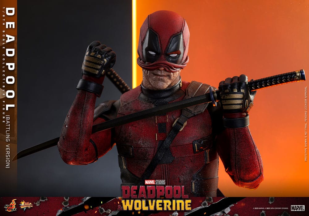 Deadpool (Battling Version) 1/6 Deadpool & Wolverine Movie Masterpiece