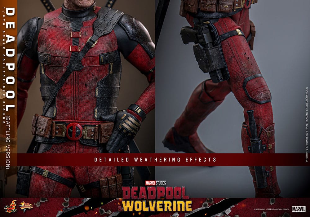 Deadpool (Battling Version) 1/6 Deadpool & Wolverine Movie Masterpiece