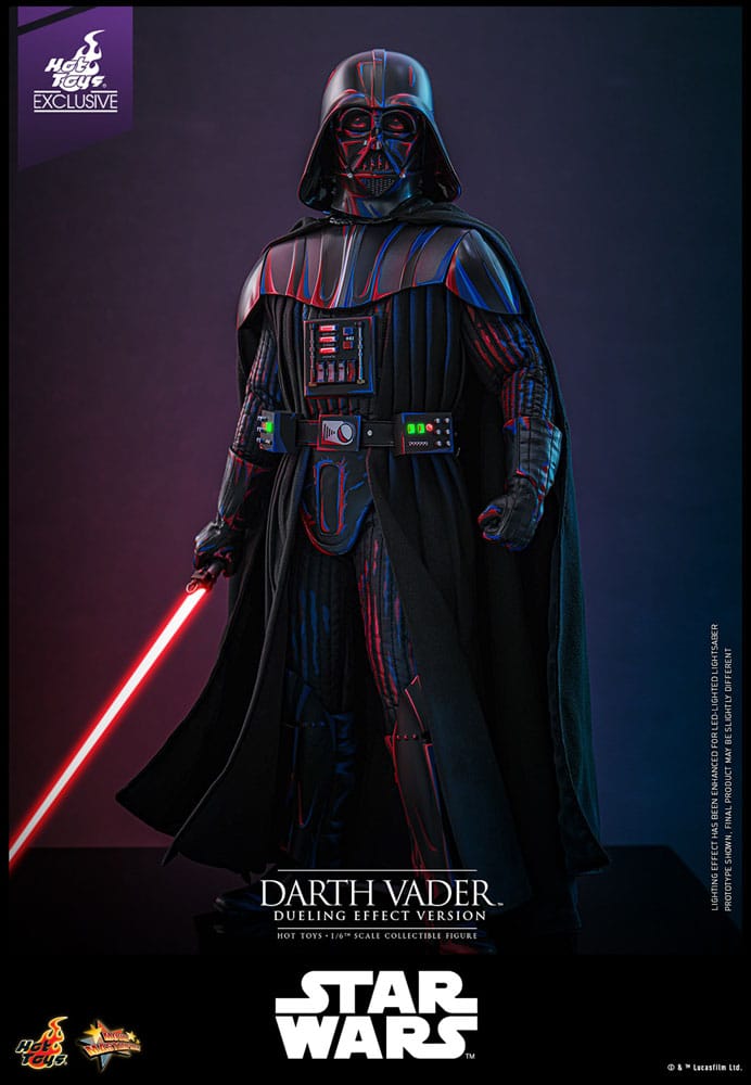 🔴PRE-ORDER Darth Vader (Dueling Effect Version) Hot Toys Exclusive 1/6 Star Wars Figura Movie Masterpiece