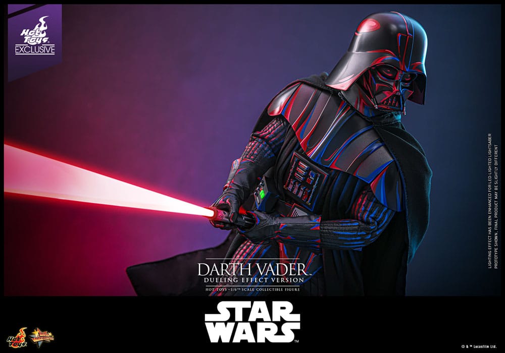 🔴PRE-ORDER Darth Vader (Dueling Effect Version) Hot Toys Exclusive 1/6 Star Wars Figura Movie Masterpiece