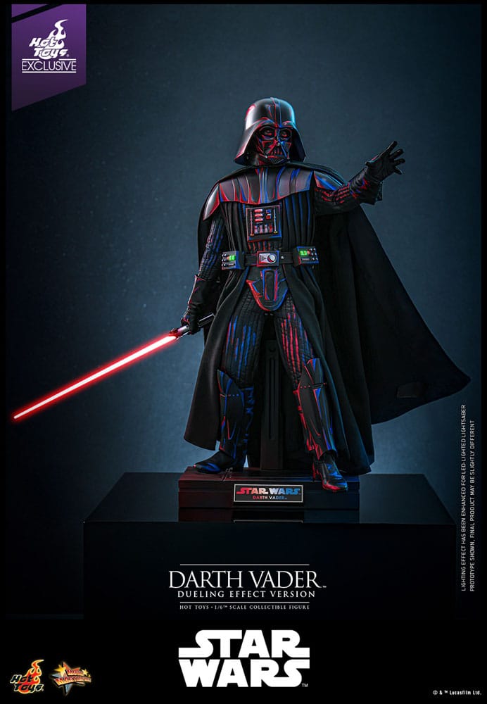 🔴PRE-ORDER Darth Vader (Dueling Effect Version) Hot Toys Exclusive 1/6 Star Wars Figura Movie Masterpiece