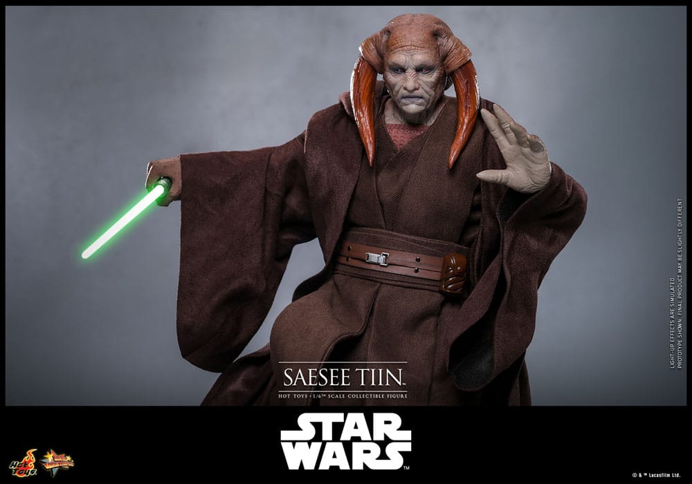 🔴PRE-ORDER Saesee Tiin 1/6 Star Wars: Episodio III - La venganza de los Sith Figura Movie Masterpiece