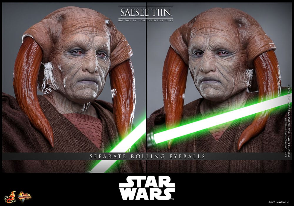 🔴PRE-ORDER Saesee Tiin 1/6 Star Wars: Episodio III - La venganza de los Sith Figura Movie Masterpiece