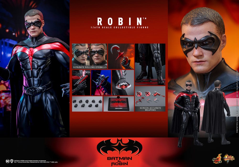 🔴PRE-ORDER Robin 1/6 Batman y Robin Figura Movie Masterpiece