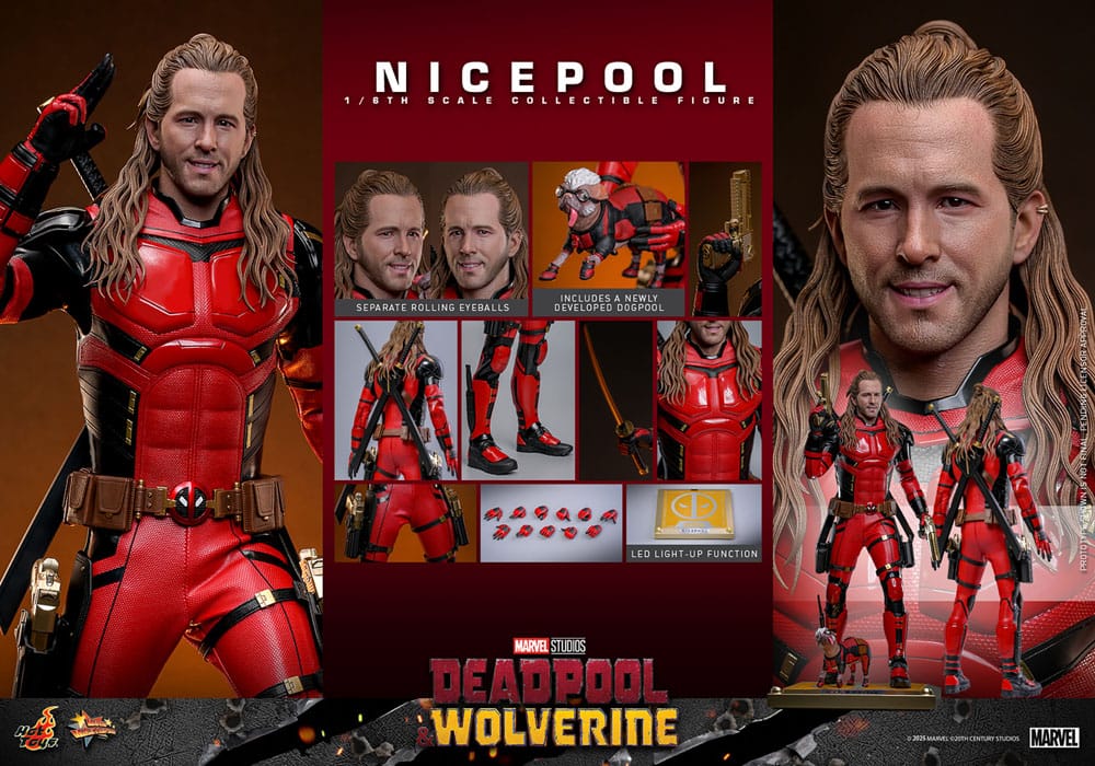 🔴PRE-ORDER Nicepool 1/6 Deadpool & Wolverine Movie Masterpiece