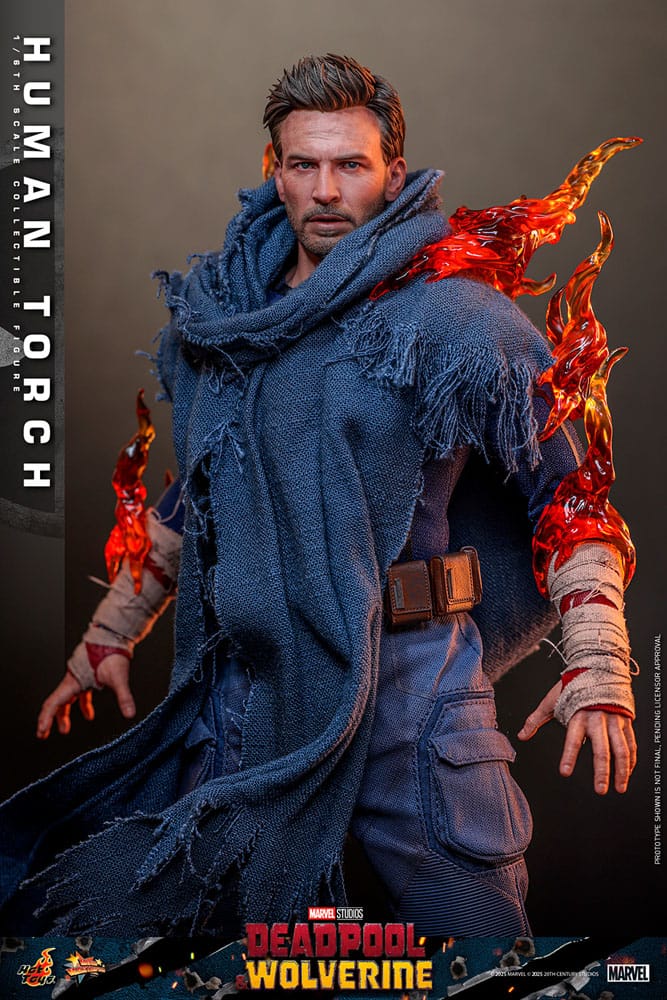 🔴PRE-ORDER Human Torch 1/6 Deadpool & Wolverine Movie Masterpiece Figura
