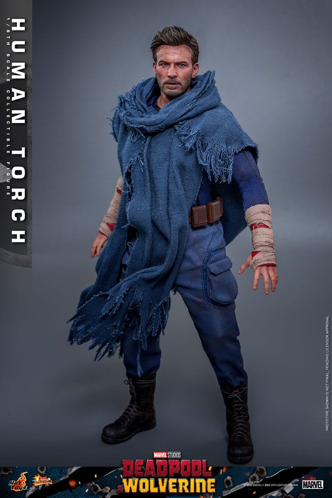 🔴PRE-ORDER Human Torch 1/6 Deadpool & Wolverine Movie Masterpiece Figura