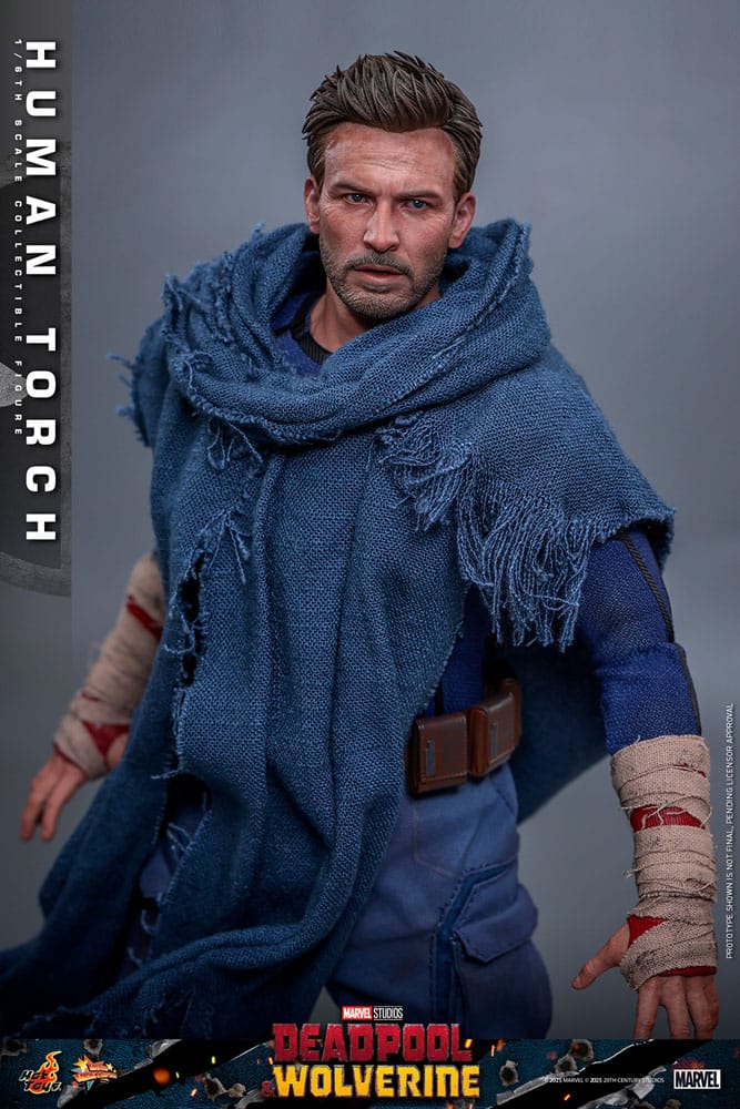 🔴PRE-ORDER Human Torch 1/6 Deadpool & Wolverine Movie Masterpiece Figura