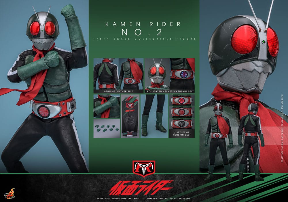 🔴PRE-ORDER Kamen Rider No. 2 1/6 Kamen Rider