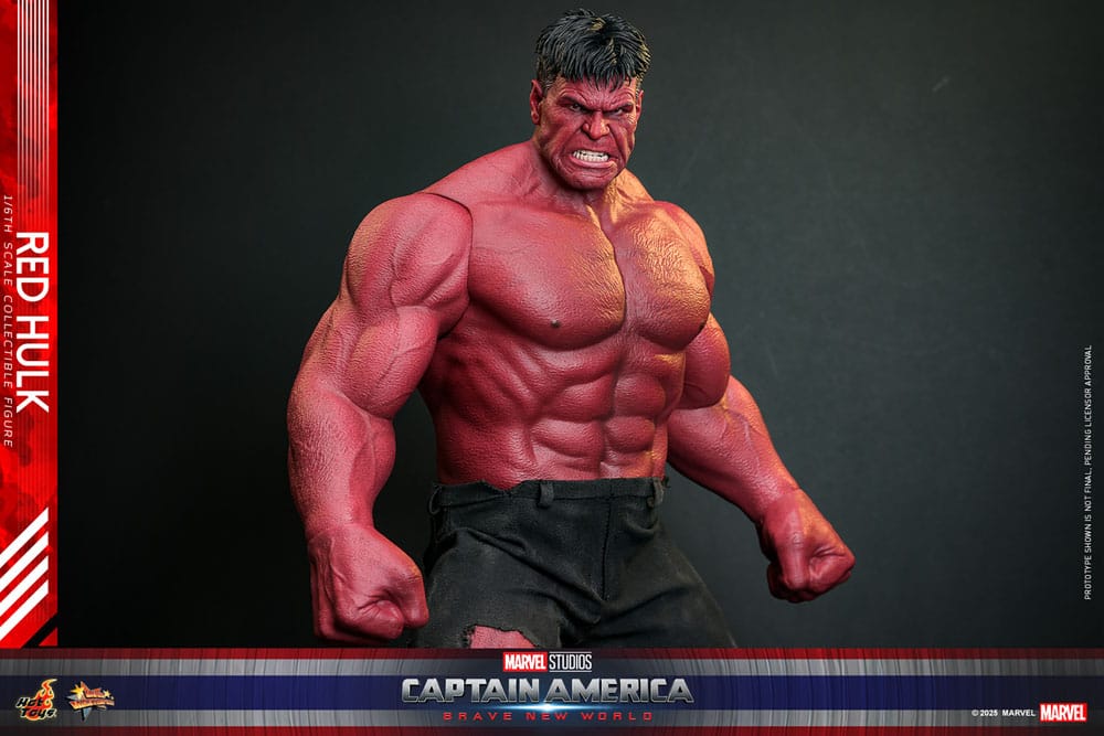 🔴PRE-ORDER Red Hulk 1/6 Captain America: Brave New World Figura Movie Masterpiece