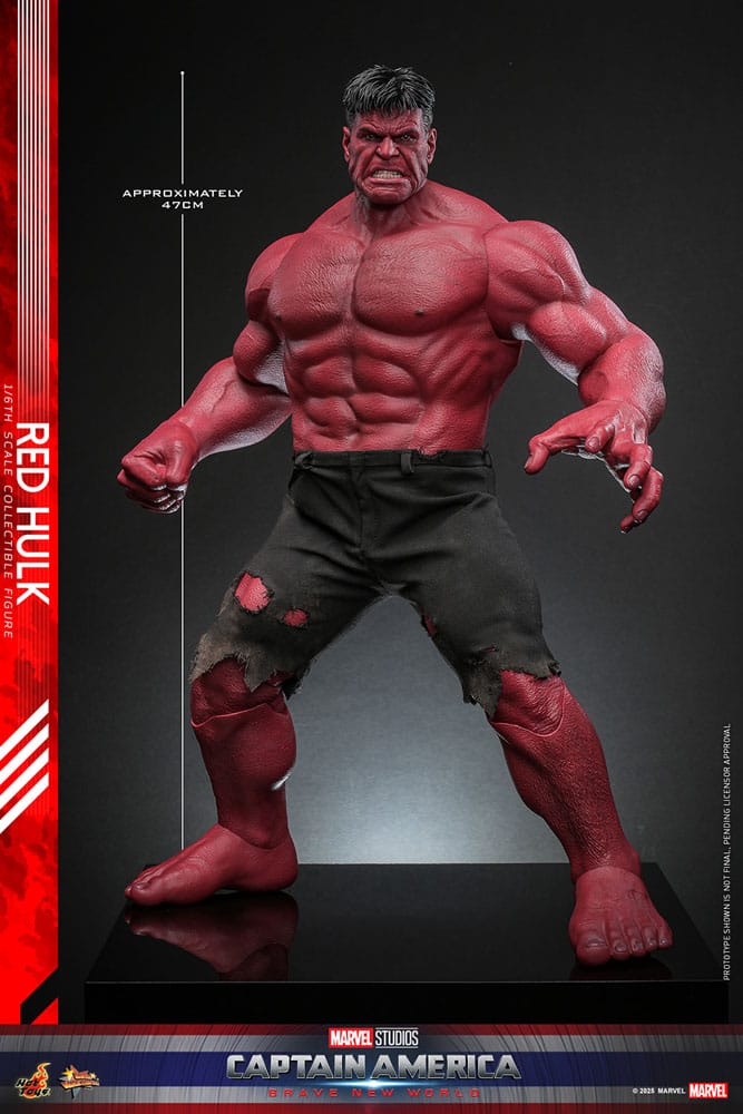 🔴PRE-ORDER Red Hulk 1/6 Captain America: Brave New World Figura Movie Masterpiece