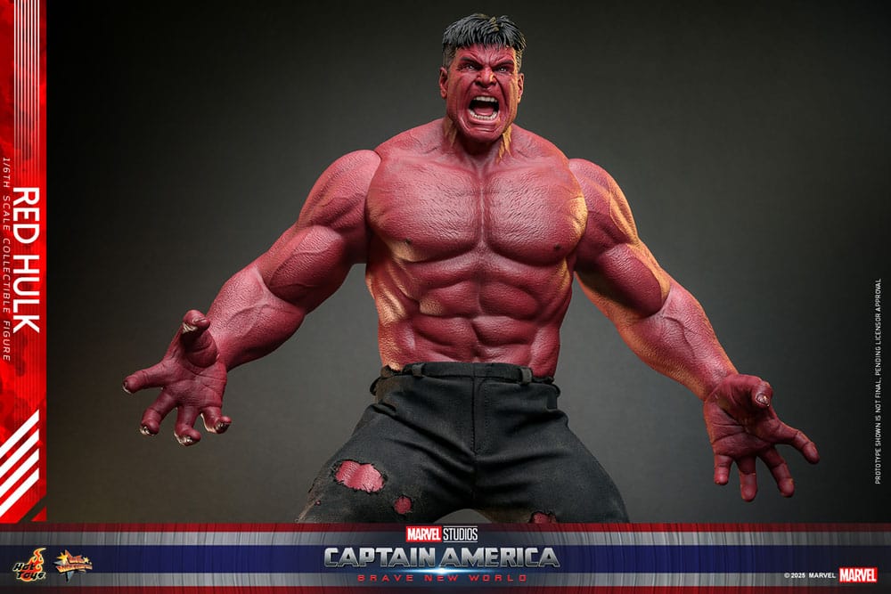 🔴PRE-ORDER Red Hulk 1/6 Captain America: Brave New World Figura Movie Masterpiece
