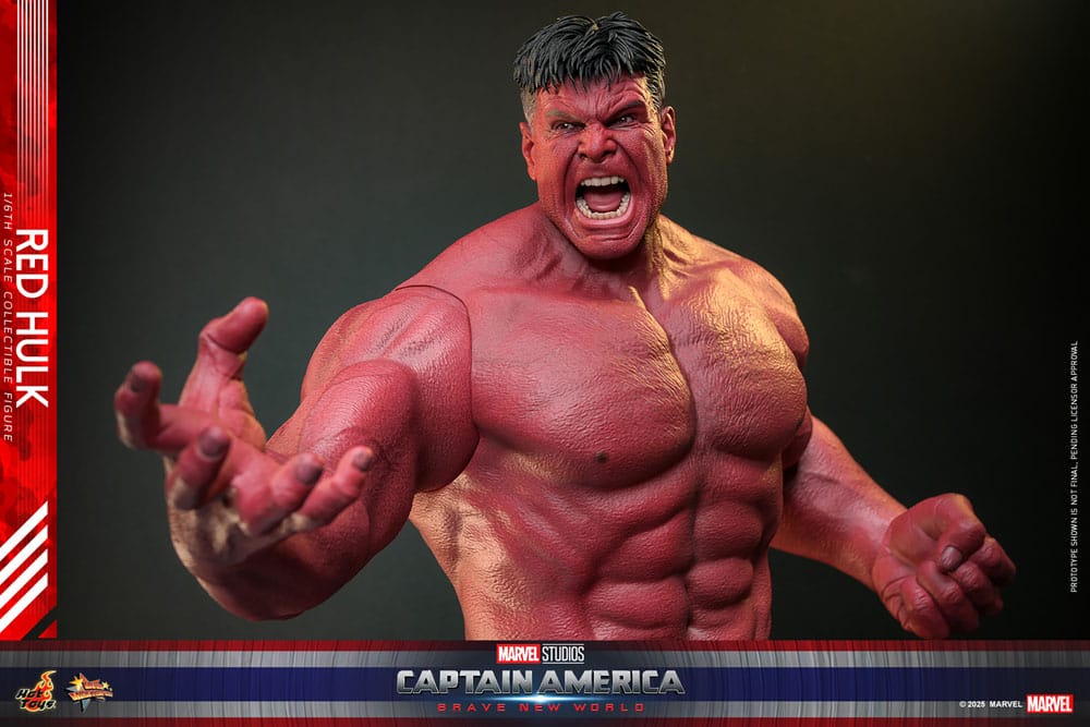 🔴PRE-ORDER Red Hulk 1/6 Captain America: Brave New World Figura Movie Masterpiece