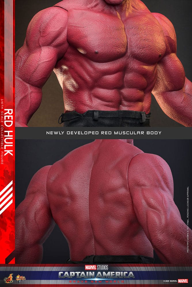 🔴PRE-ORDER Red Hulk 1/6 Captain America: Brave New World Figura Movie Masterpiece