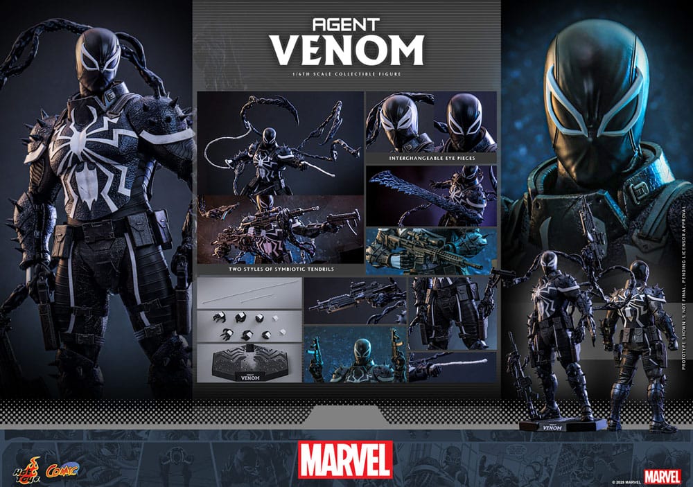 🔴PRE-ORDER Agent Venom 1/6 Marvel Comics Figura