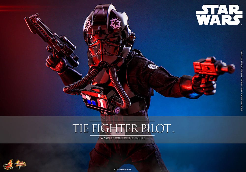 🔴PRE-ORDER TIE fighter Pilot 1/6 Star Wars Figura Movie Masterpiece