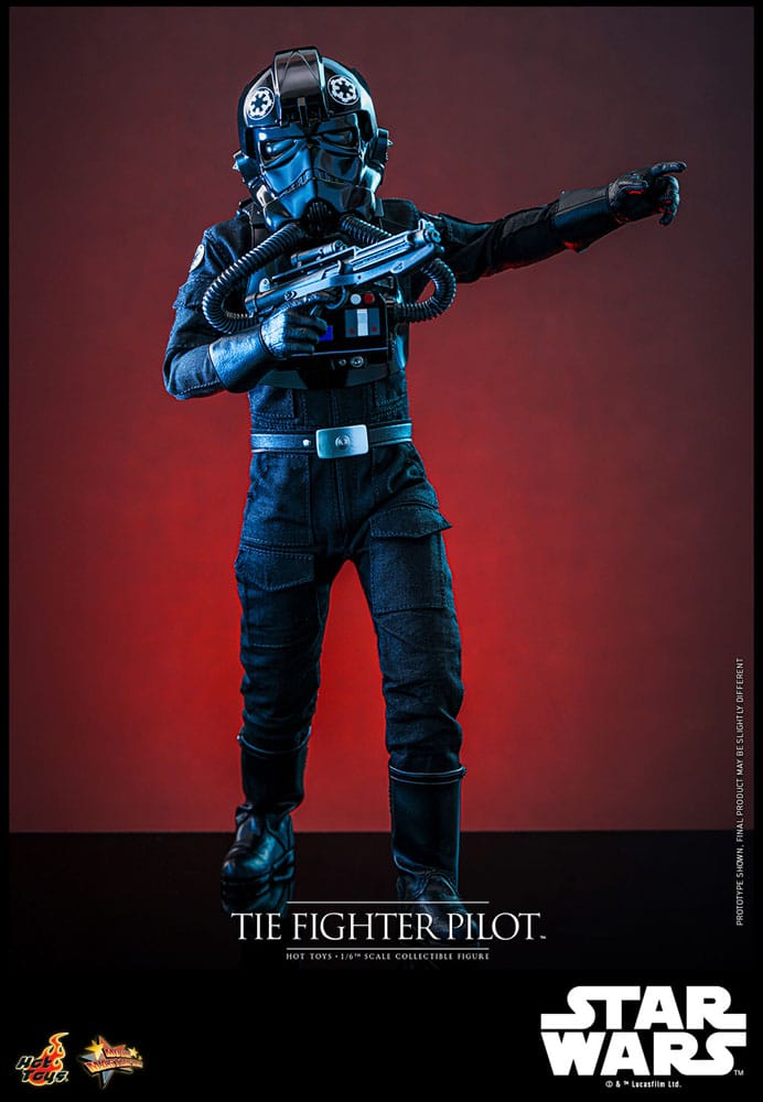 🔴PRE-ORDER TIE fighter Pilot 1/6 Star Wars Figura Movie Masterpiece