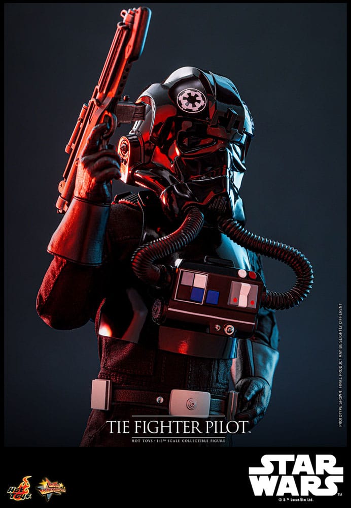 🔴PRE-ORDER TIE fighter Pilot 1/6 Star Wars Figura Movie Masterpiece