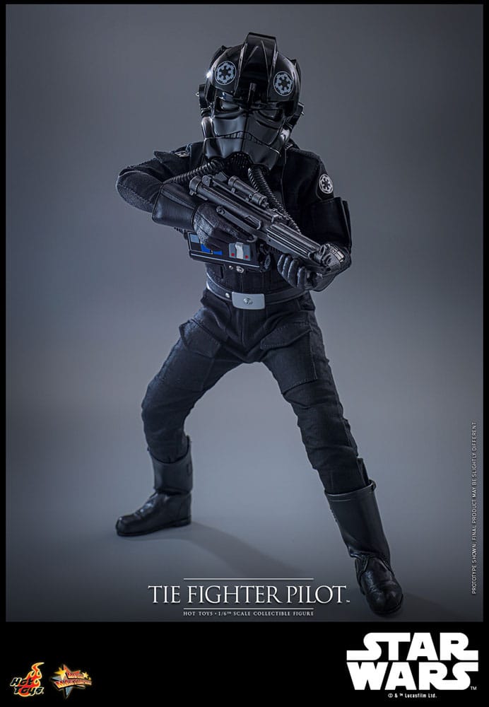 🔴PRE-ORDER TIE fighter Pilot 1/6 Star Wars Figura Movie Masterpiece