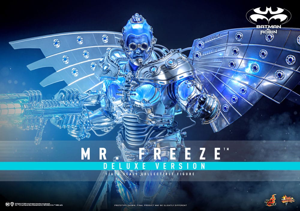🔴PRE-ORDER Mr. Freeze Deluxe Version 1/6 Batman y Robin Figura Movie Masterpiece