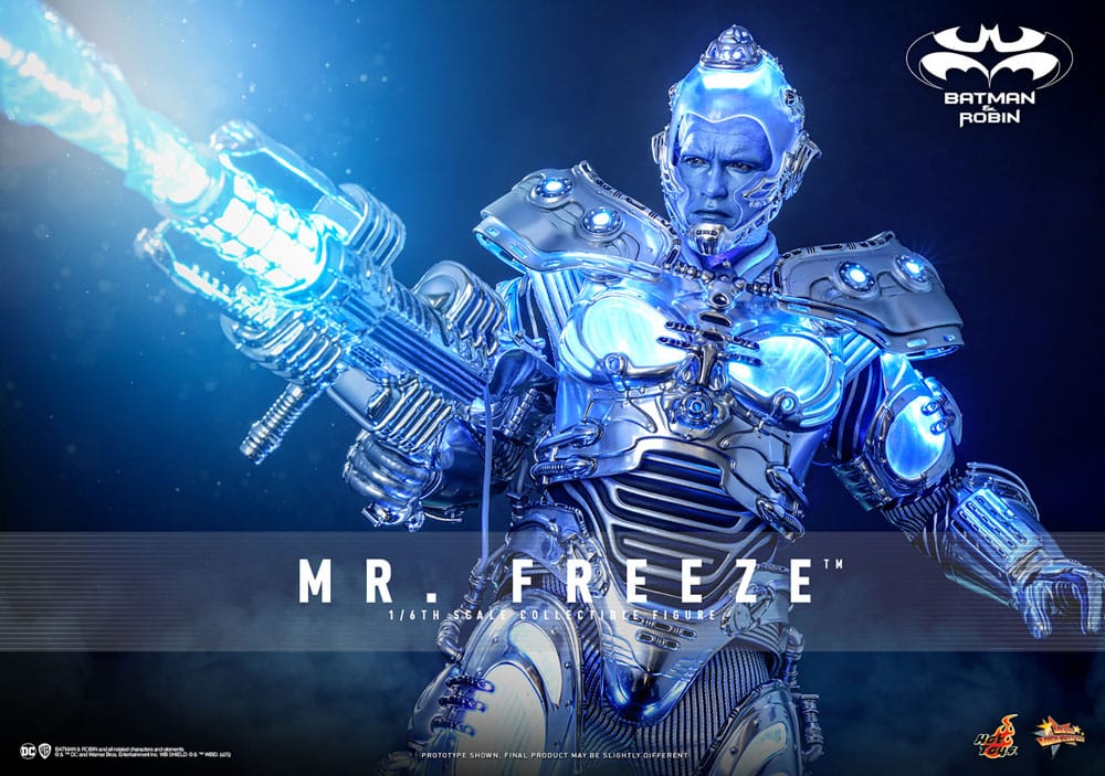 🔴PRE-ORDER Mr. Freeze 1/6 Batman y Robin Figura Movie Masterpiece