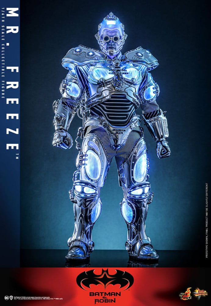 🔴PRE-ORDER Mr. Freeze 1/6 Batman y Robin Figura Movie Masterpiece