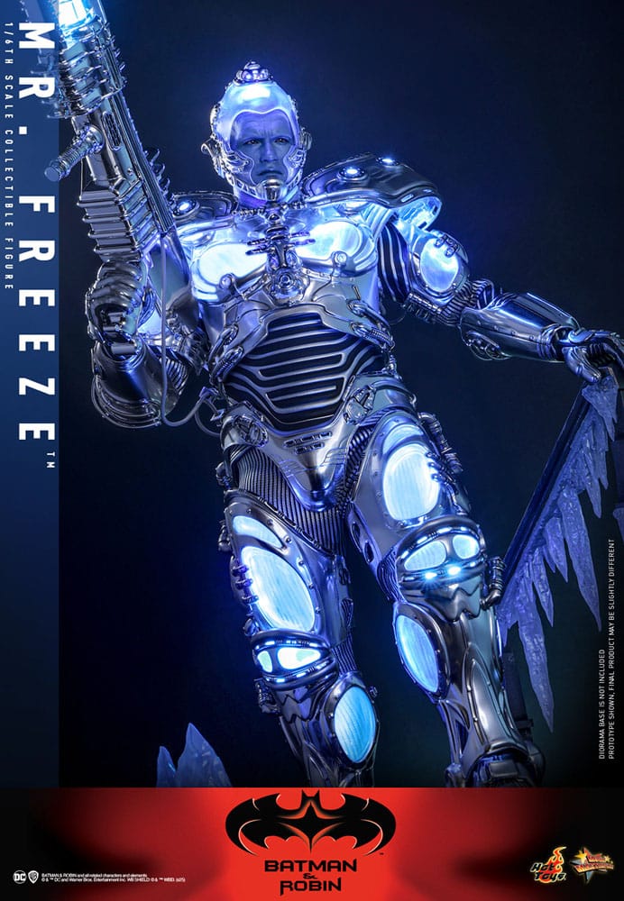 🔴PRE-ORDER Mr. Freeze 1/6 Batman y Robin Figura Movie Masterpiece