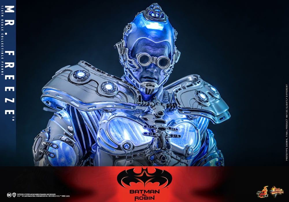 🔴PRE-ORDER Mr. Freeze 1/6 Batman y Robin Figura Movie Masterpiece