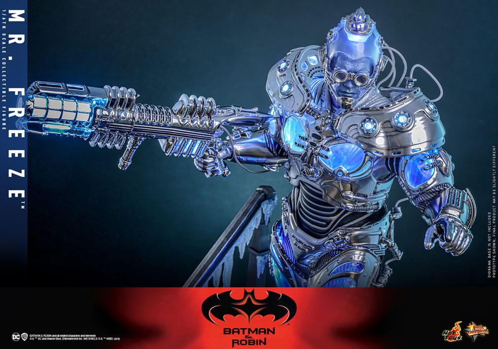 🔴PRE-ORDER Mr. Freeze 1/6 Batman y Robin Figura Movie Masterpiece
