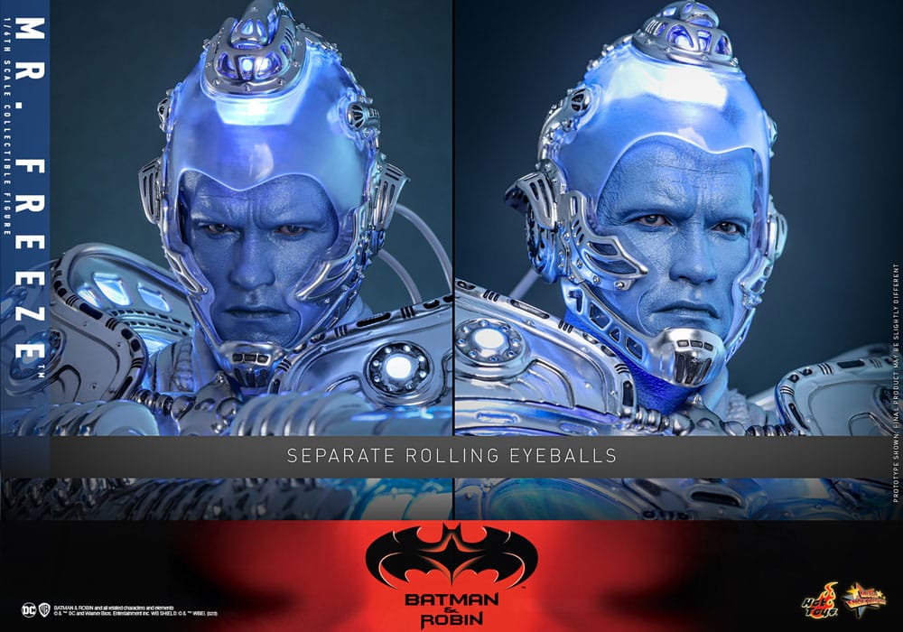 🔴PRE-ORDER Mr. Freeze 1/6 Batman y Robin Figura Movie Masterpiece