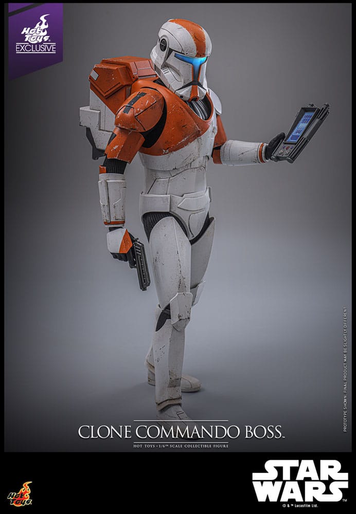 🔴PRE-ORDER Clone Commando Boss Hot Toys Exclusive 1/6 Star Wars: The Clone Wars Figura