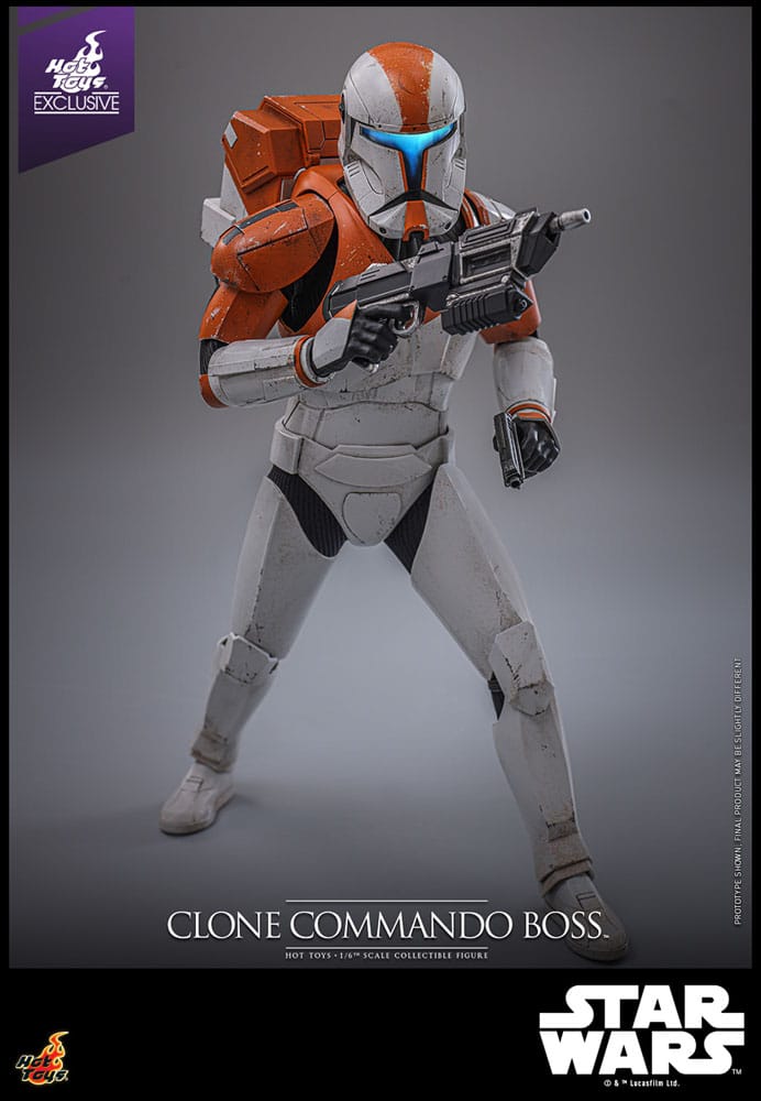 🔴PRE-ORDER Clone Commando Boss Hot Toys Exclusive 1/6 Star Wars: The Clone Wars Figura