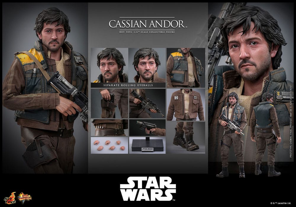 🔴PRE-ORDER Cassian Andor 1/6 Rogue One: una historia de Star Wars Figura