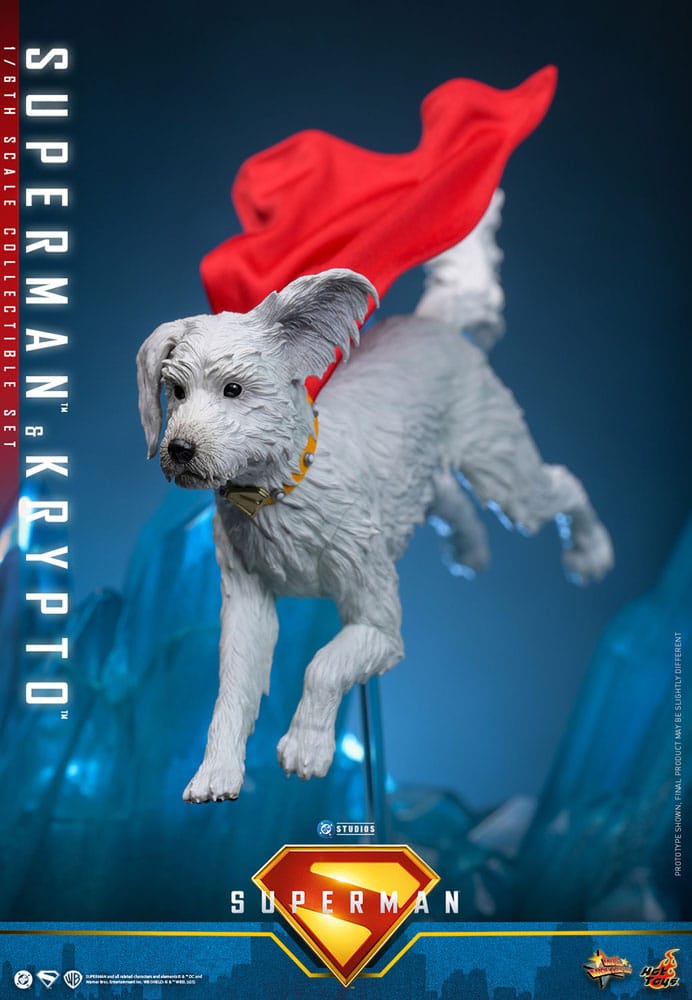 🔴PRE-ORDER Superman & Krypto 1/6 Superman (2025) Figura Movie Masterpiece